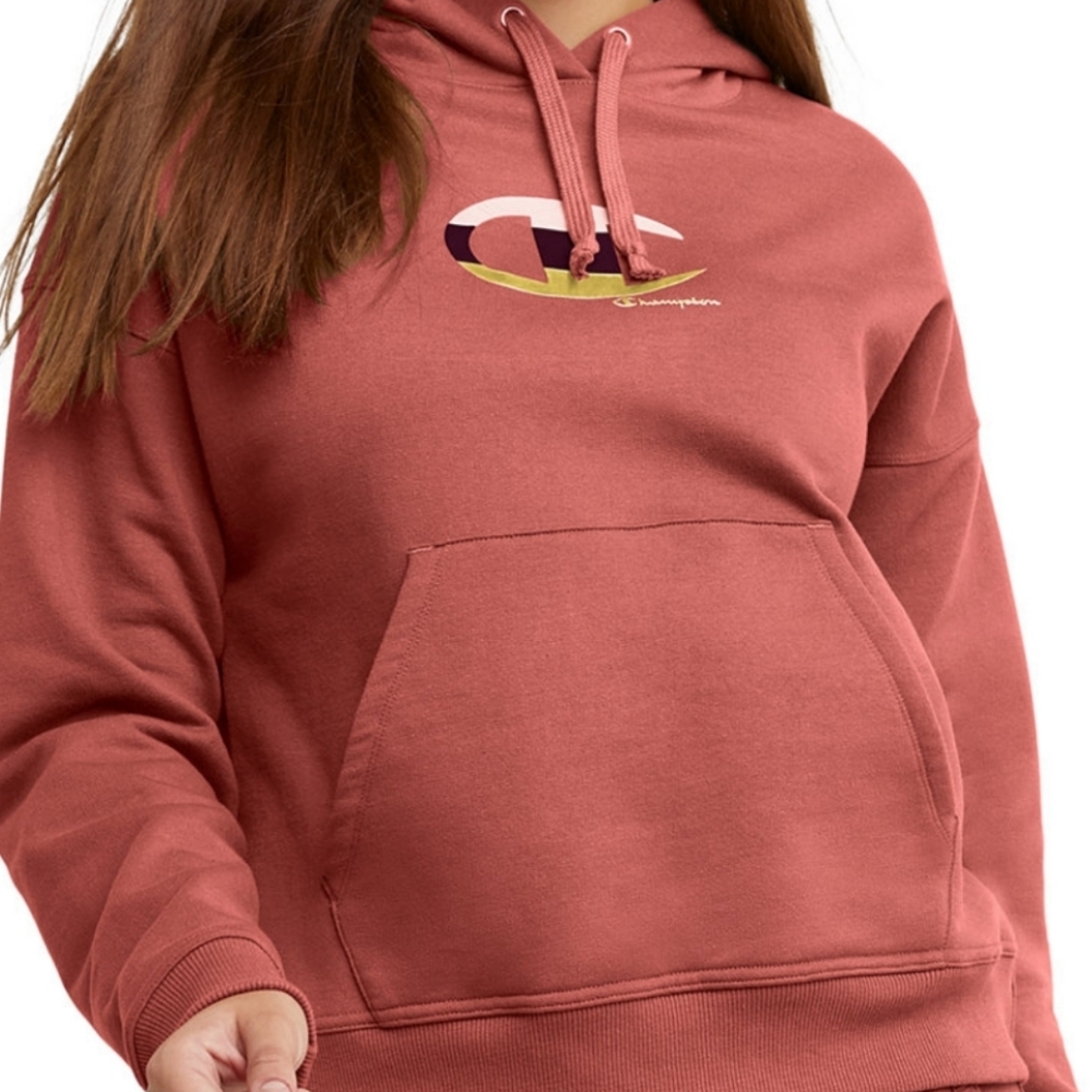 Champion woman's powerblend fleece sweatshirt hoodie